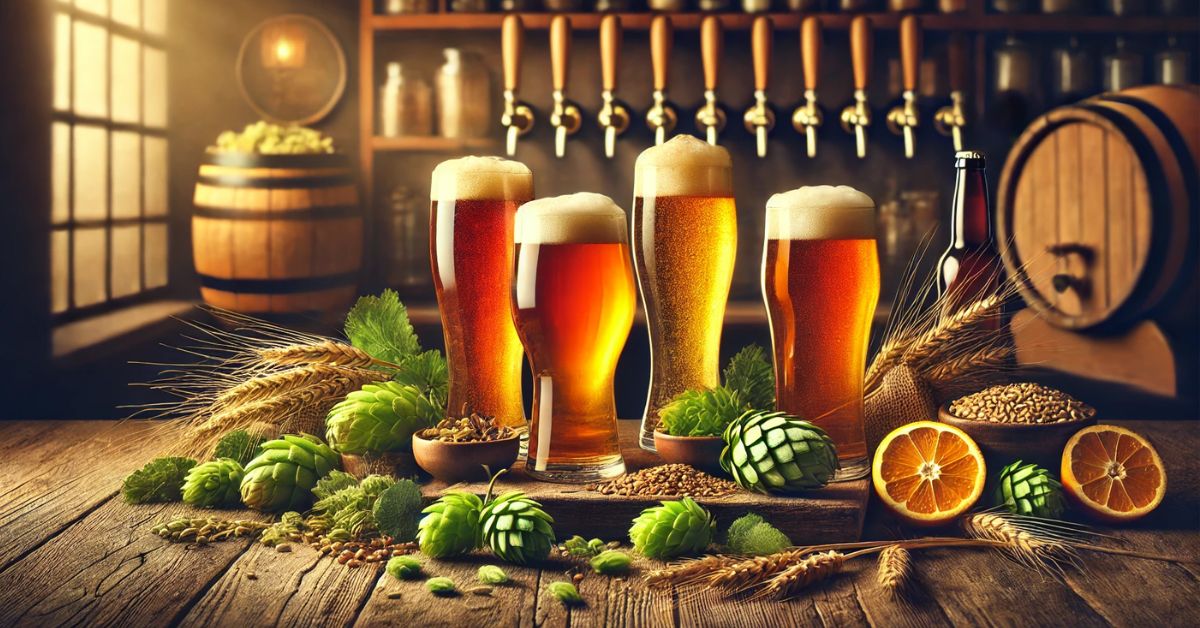 Cerveja Artesanal IPA (imagem gerada por IA)