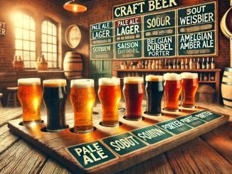 Tipos de cerveja artesanal (imagem gerada por IA)