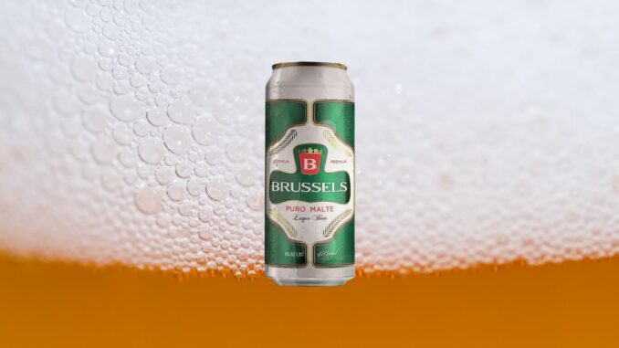 Cerveja Brussels (imagem: Divulgação) Cerveja Brussels (imagem: Divulgação)