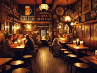 Cerveja artesanal alemã (imagem gerada por IA)