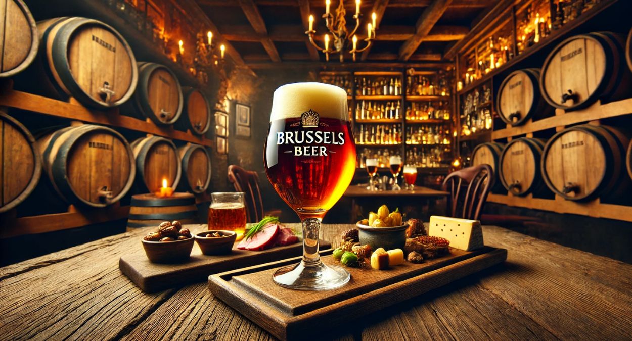 Cerveja Brussels (imagem gerada por IA)