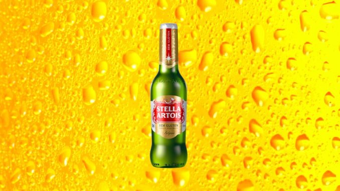 Cerveja Stella sem glúten (imagem: Divulgação)