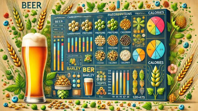 Cerveja tem carboidrato (imagem gerada por IA) Cerveja tem carboidrato (imagem gerada por IA)