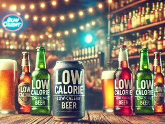 Cervejas de baixa caloria (imagem gerada por IA)