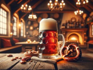 Cervejas Dunkel (imagem gerada por IA)