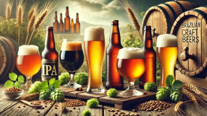 Cervejas artesanais (Imagem: IA)